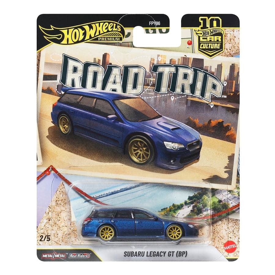 Hot Wheels Premium – Subaru Legacy GT